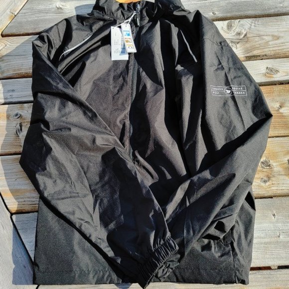 HTF Canada Post Letter Carrier Windbreaker BNWT XL - CORE 365 Wind Breaker - Picture 1 of 8